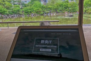 檜町公園で野良IT
