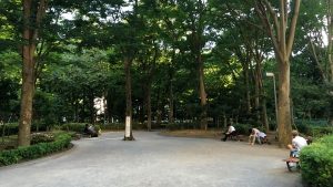 新宿中央公園入った
